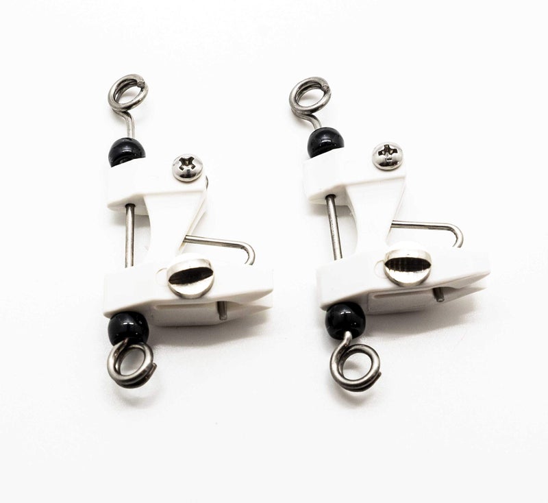 Bimini Lures Outrigger Release Clips Set of 2 Adjustable -New Sleek Version!- Downrigger- Kite - Outrigger - Image 1